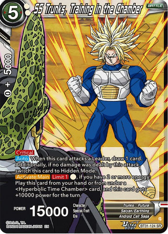 SS Trunks, Training in the Chamber (BT31-124) [Impact Beyond Dimensions]