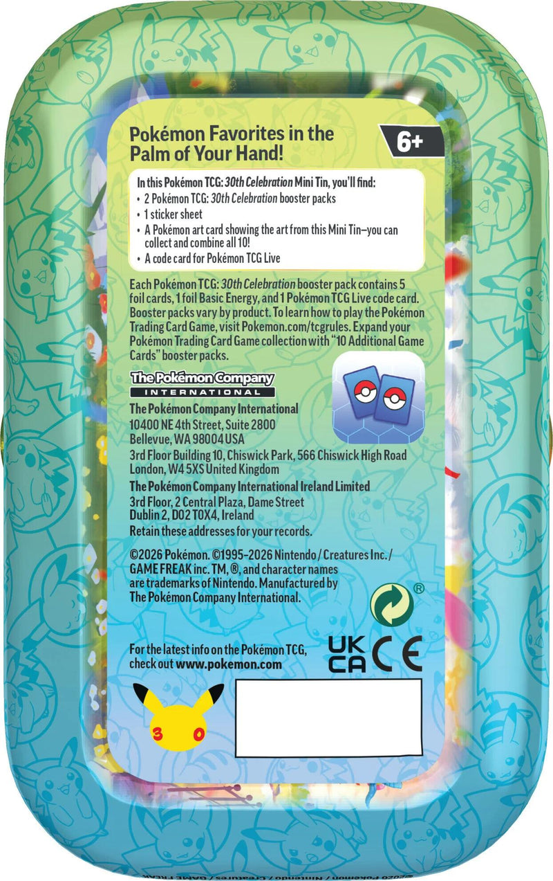 30th Celebration Mini Tin [Espeon]