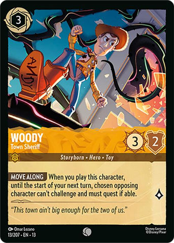 Woody - Town Sheriff (13/207) [Attack of the Vine!]