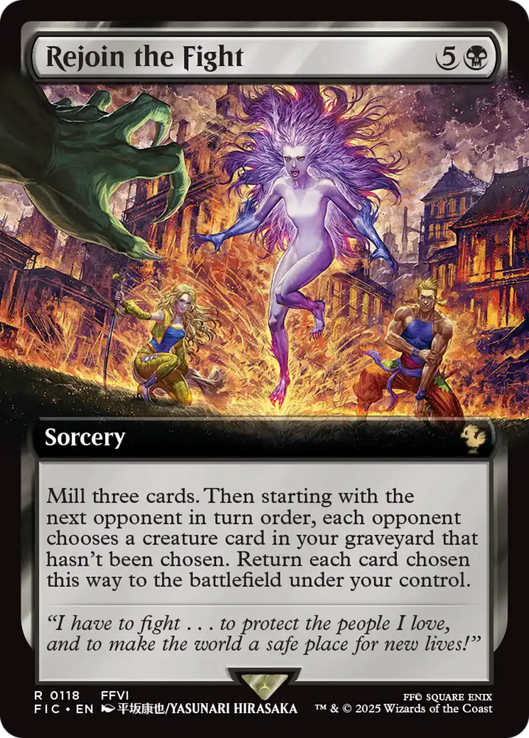 Rejoin the Fight (Extended Art) [FINAL FANTASY Commander]
