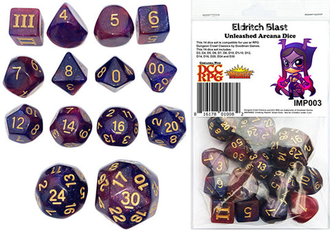 Unleashed Arcana Dice - Eldritch Blast