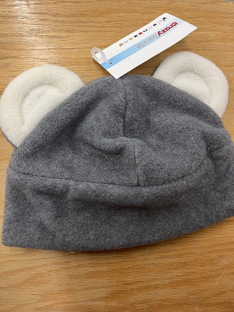 Crazyheads Hat - Grey Mouse