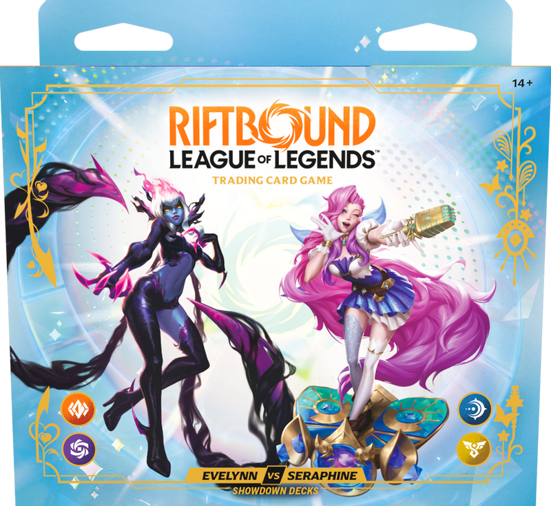 Riftbound Showdown deck - EVELYNN VS SERAPHINE
