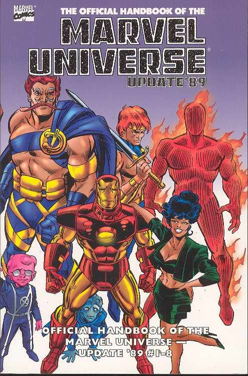 Marvel Essential: The Official Handbook of the Marvel Universe Update '89 TP Vol 01