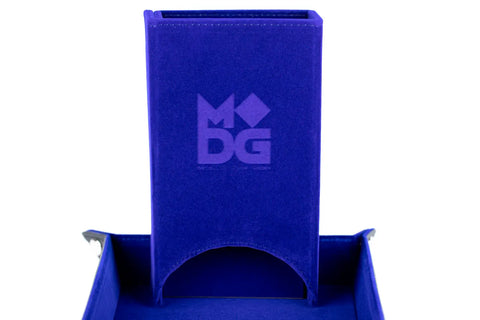 Fold Up Dice Tower - Blue
