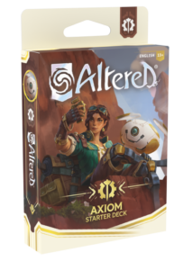 Altered TCG Axiom starter deck Kickstarter version