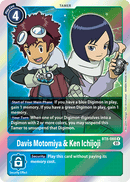 Davis Motomiya & Ken Ichijoji [BT8-088] [New Awakening]