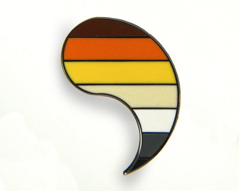 Customizable Pride Pin: Bear Right