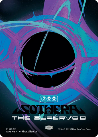 Sothera, the Supervoid (Singularity Foil) [Edge of Eternities]