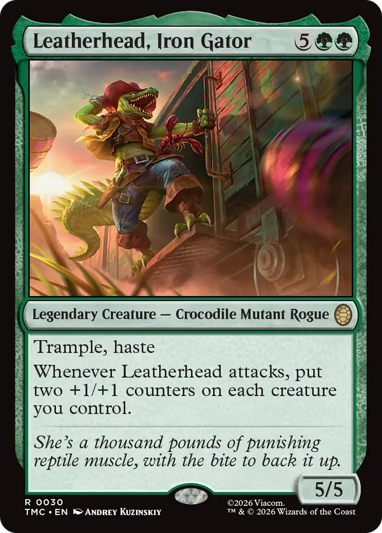 Leatherhead, Iron Gator [Teenage Mutant Ninja Turtles Commander]