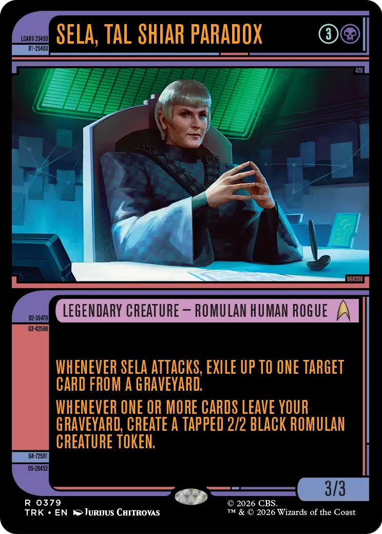 Sela, Tal Shiar Paradox (Showcase) [Star Trek]