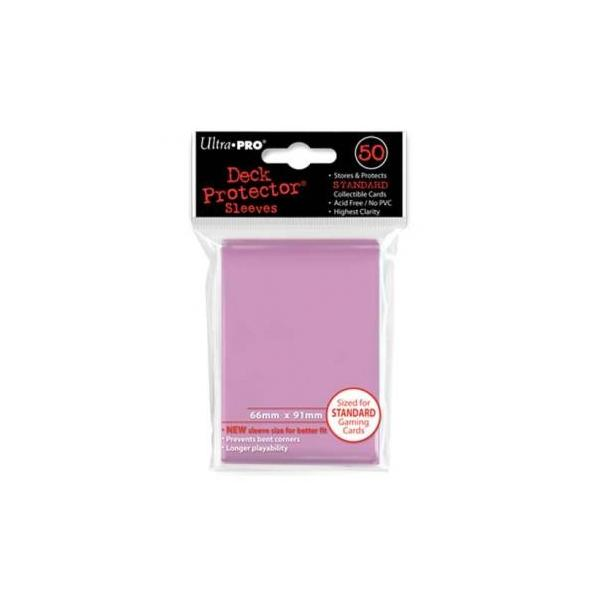 Ultra Pro - Pink Deck Protector Sleeves - 66mmx91mm