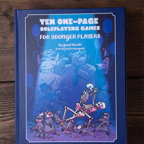 Ten One-Page Roleplaying Games for Younger Players