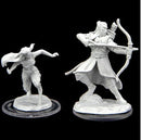 Critical Role Unpainted Miniatures: Verdant Guard Marksman & Satyr