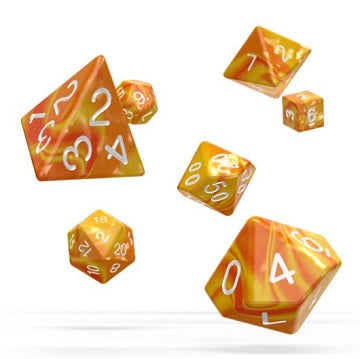 Oakie Doakie RPG Gemidice 7 Die Set - Sunstone