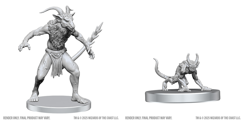 Nolzur's Marvelous Miniatures: Bulezau & Quasit