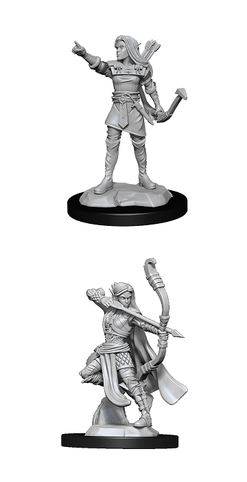 Nolzur's Marvelous Miniatures: Elf Ranger Female