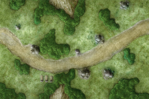 The King's Road Vinyl RPG Mat 20"x30"