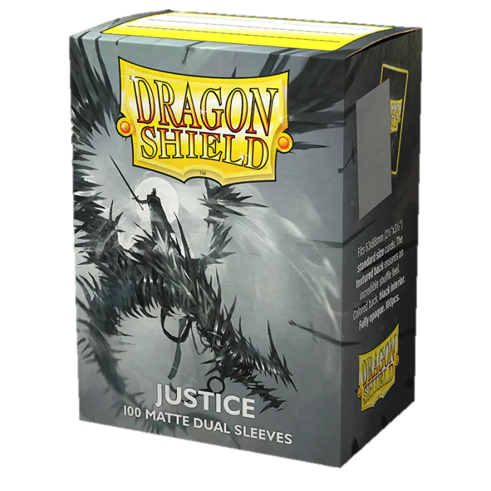 Dragon Shield Box of 100 Matte Dual Justice