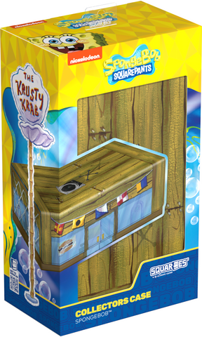 Squaroes Paramount Spongebob Squarepants Collector's Case Krusty Krab