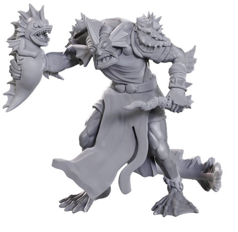 Nolzur's Marvelous Miniatures: Shuagin Priestess