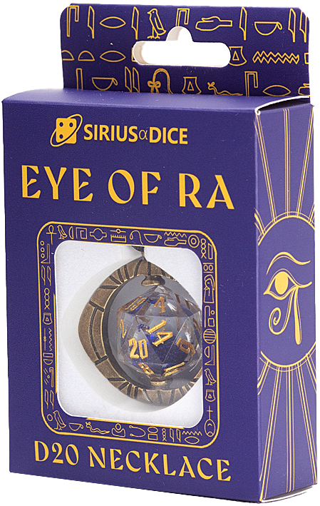 Eye of Ra - D20 Necklace