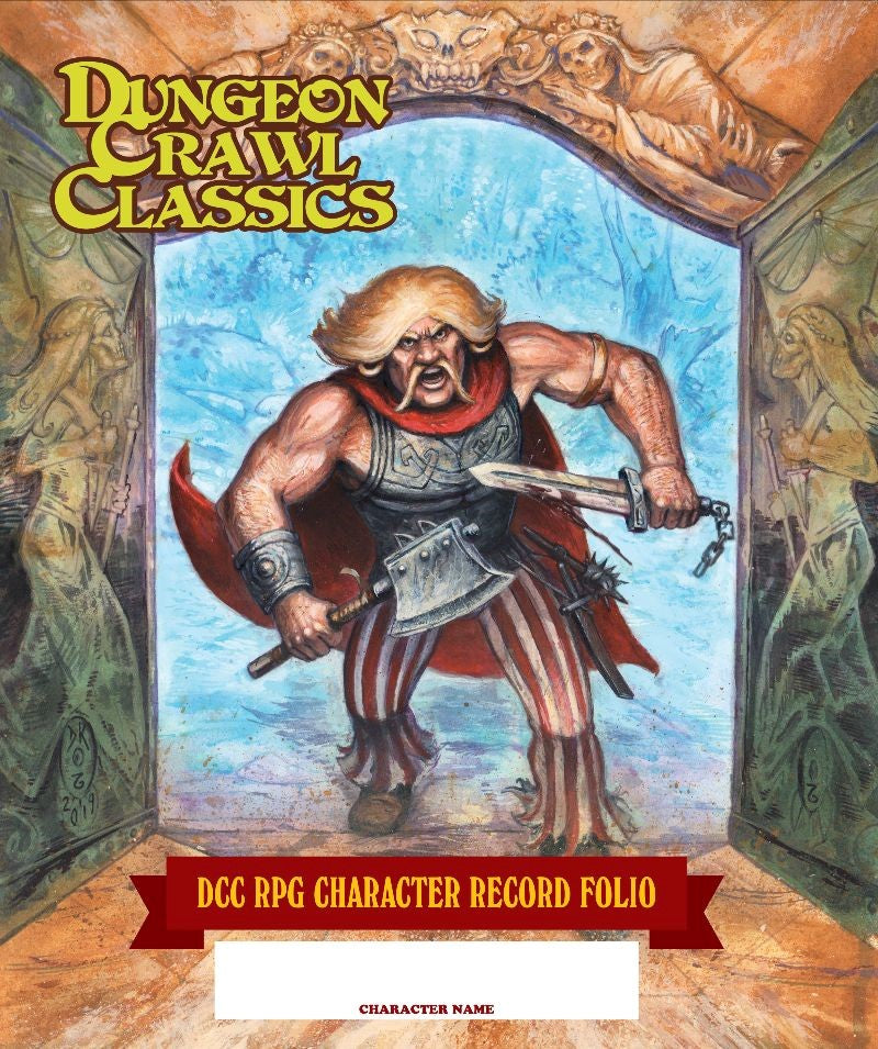 Dungeon Crawl Classics Character Record Folio