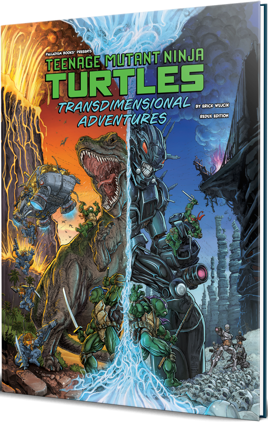 Palladium RPG: Teenage Mutant Ninja Turtles Transdimensional Adventures Redux Edition