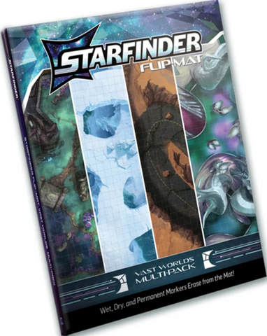 Starfinder Flip-Mat: Vast Worlds Muliti-Pack