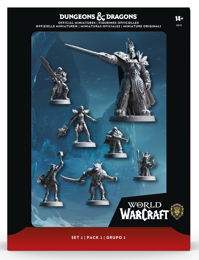 Dungeons & Dragons 2024 Official Miniatures: World of Warcraft Alliance Pack
