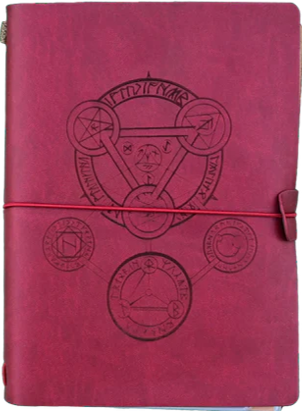Character Journal: Arcane Symbol (Red)
