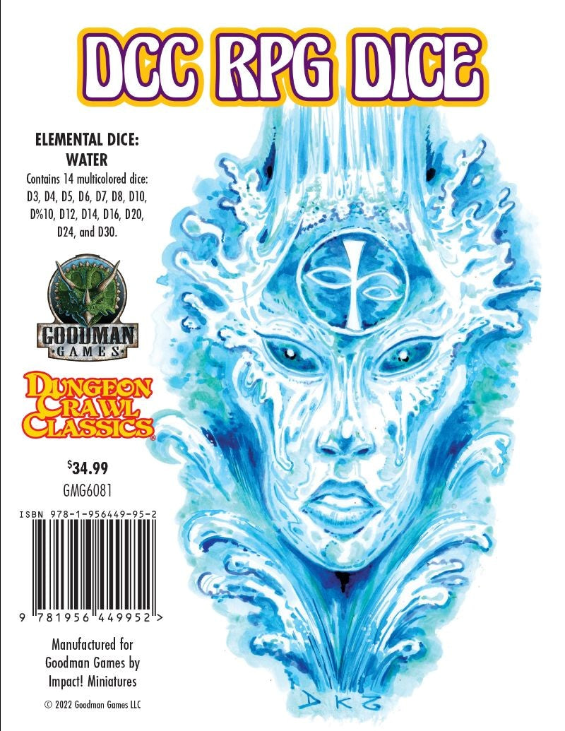 Dungeon Crawl Classics - Elemental Dice: Water