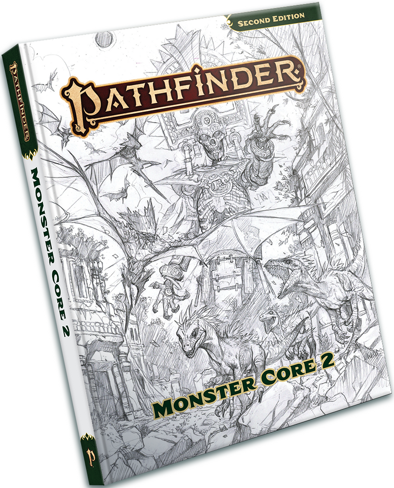 Pathfinder 2E: Monster Core 2 (Sketch Cover)