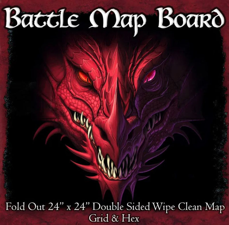 Battle Map Board - Grid & Hex