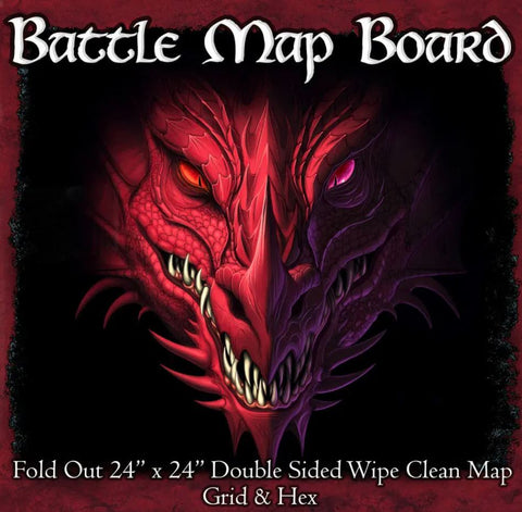 Battle Map Board - Grid & Hex