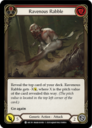 Ravenous Rabble (Red) [ARC191] Unlimited Edition Rainbow Foil