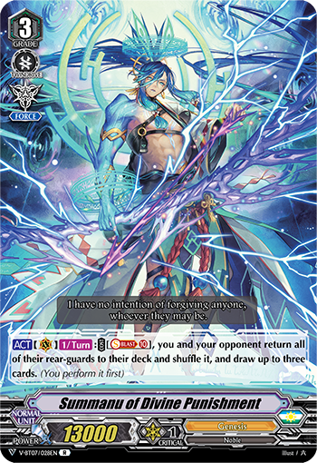 Summanu of Divine Punishment - V-BT07/028EN - R