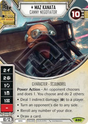 Maz Kanata- Canny Negotiator