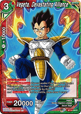 Vegeta, Devastating Alliance (BT14-144) [Cross Spirits]