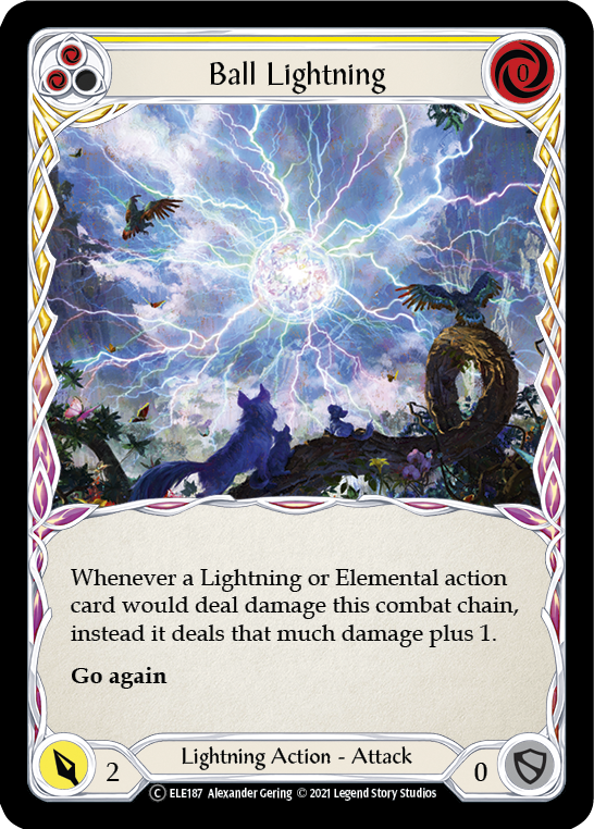 Ball Lightning (Yellow) [U-ELE187] Unlimited Normal