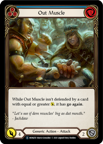 Out Muscle (Blue) [U-MON250] Unlimited Normal