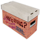 BCW Comic Box Short Storage Box - Art - Brick