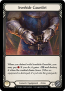 Ironhide Gauntlet (Rainbow Foil) [U-MON243-RF] Unlimited Rainbow Foil