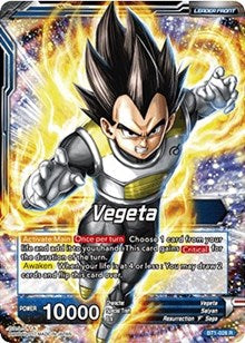 Vegeta // Super Saiyan Blue Vegeta [BT1-028]