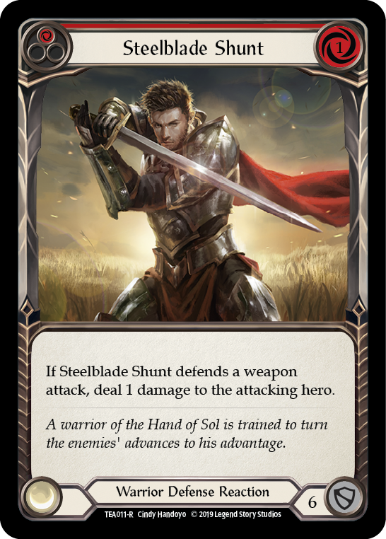 Steelblade Shunt (Red) [TEA011-R] Normal