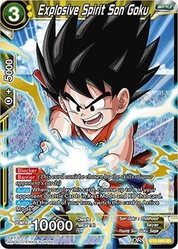 Explosive Spirit Son Goku [BT3-088]
