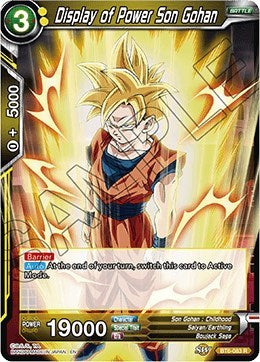 Display of Power Son Gohan [BT6-083]