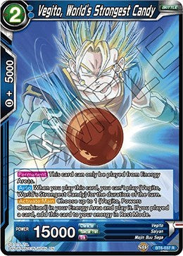 Vegito, World's Strongest Candy [BT6-037]