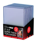 Ultra Pro Toploaders: Super Thick 75pt - 3x4