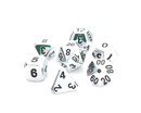 Forge Dice - Shiny Silver w/ Black